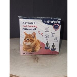TheraPetMD Advanced Cat Calming Diffuser Kit 60 Day Supply 1 Diffuser 2 Refills